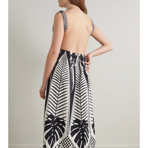 FARM Rio Open-Back Printed Maxi dress - Picture 2 of 3